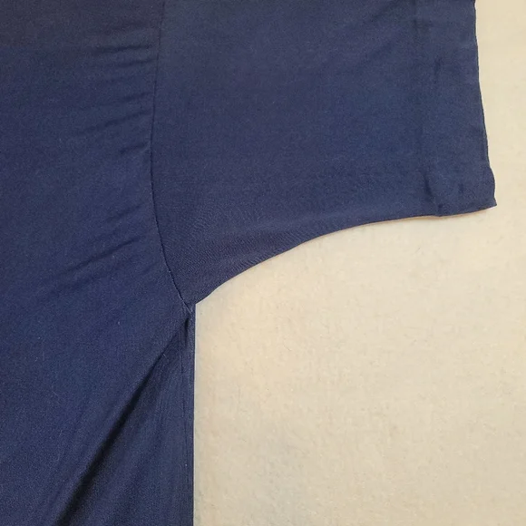 0786. EUC ~ REI ~ 100% SILK ~ Navy Blue ~ Large ~ Warming Layer - Picture 9 of 11